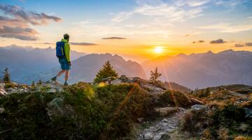 Wandern durch den Herbst